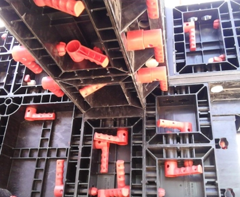 Plastic Slab Formwork