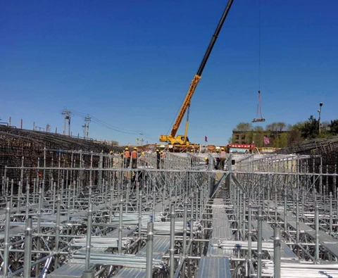 Ring-Lock Scaffolding System
