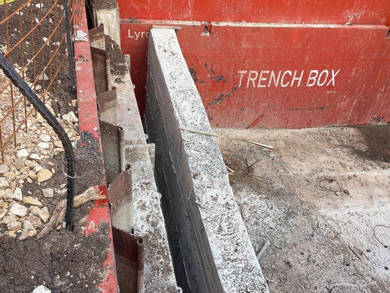 trench formwork
