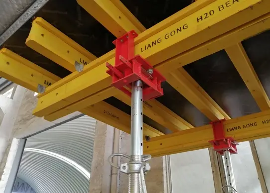 timber formwork for concrete slab
