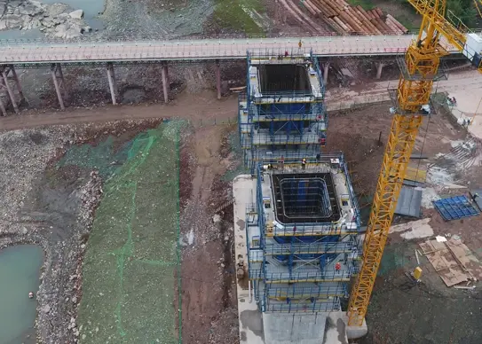 hydraulic auto climbing formwork