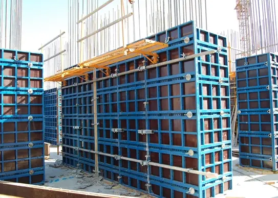 steel frame formwork
