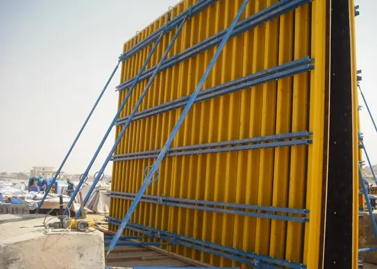 timber wall formwork
