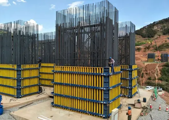 timber column formwork
