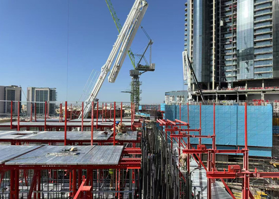 automatic climbing formwork system