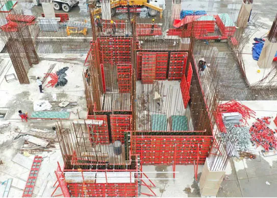 steel frame wall formwork choose