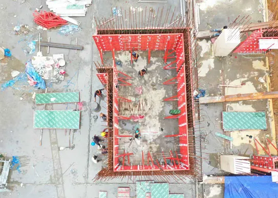 steel frame wall formwork exporter