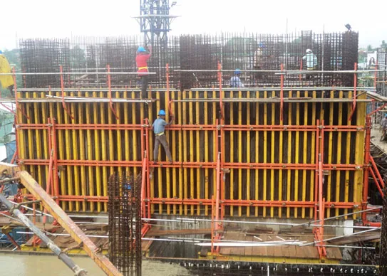 h20 timber beam wall formwork system